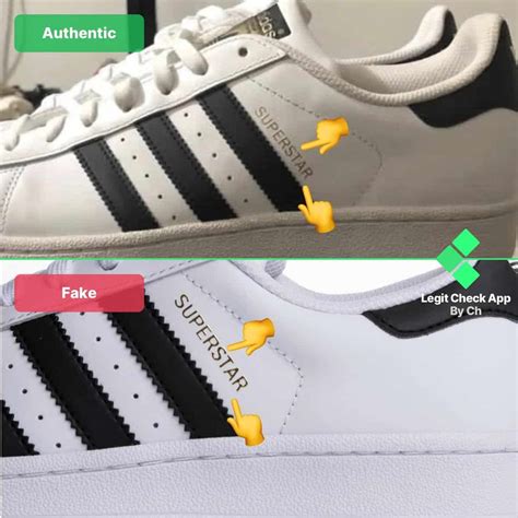 real adidas stitching